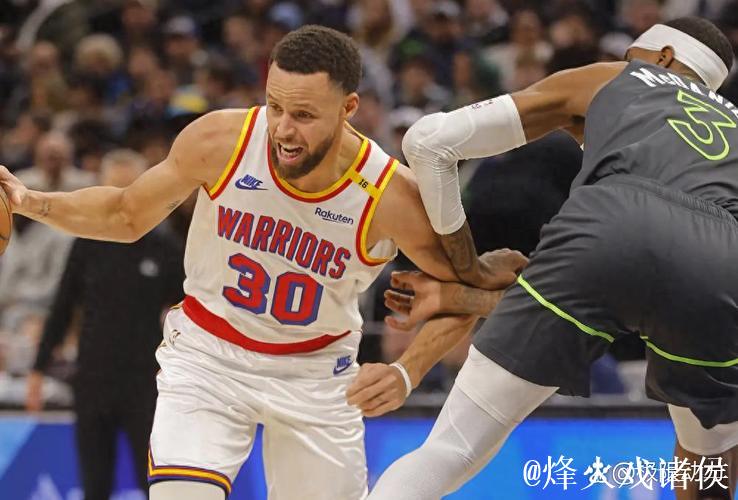 库里31分8助攻爱德华兹28分 勇士力克森林狼重返西部第十