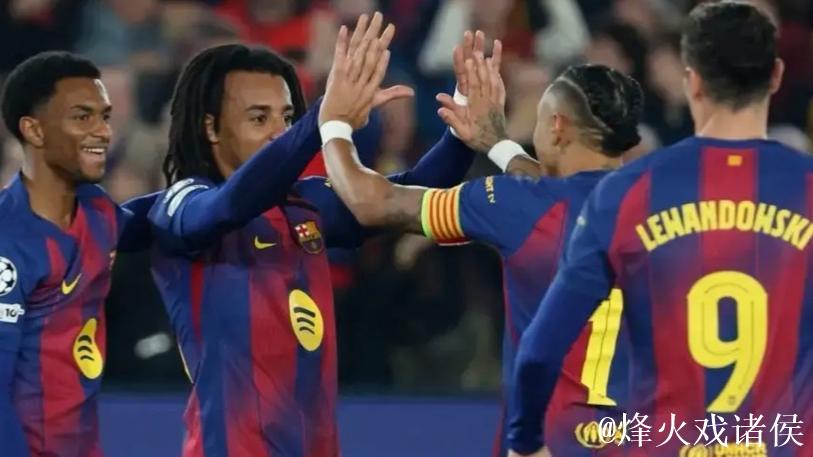 孔德双响建功,亚马尔拉什福德献助攻,巴萨2-1险胜法兰克福 孔德双响建功,亚马尔拉什福德献助攻,巴萨2-1险胜法兰克福